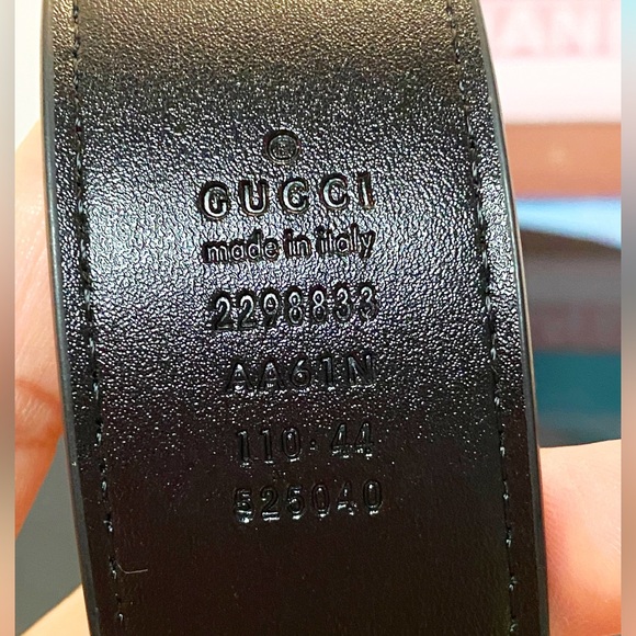 🔥🔥LOW START Gucci Belt Black Leather- Good condition - Picture 3 of 9
